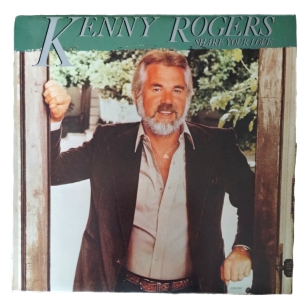 1981 Kenny Rogers Share Your Love Vinyl Record